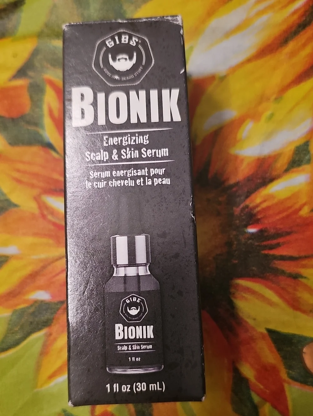 Energizing Scalp & Skin Serum — Black